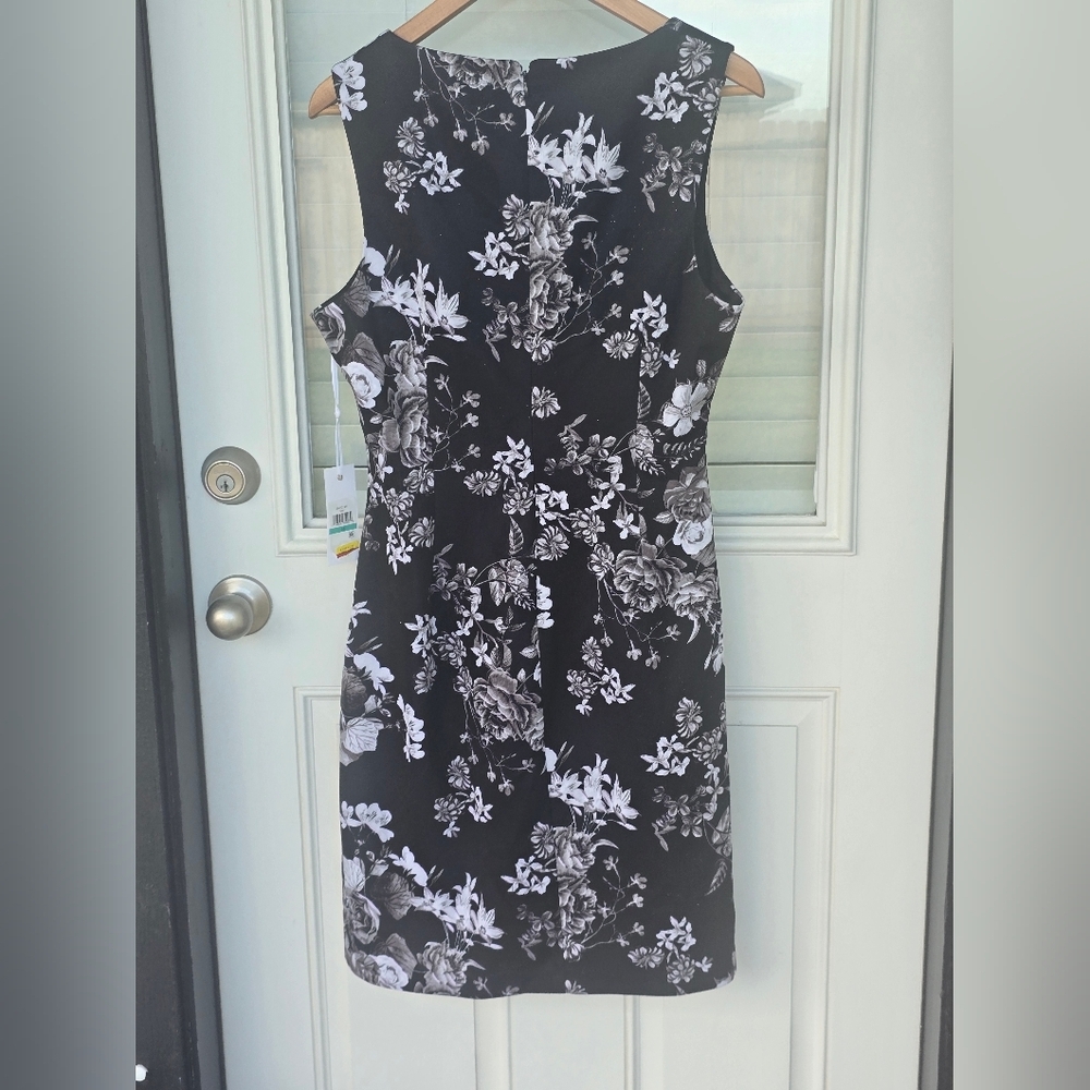 $116 Siena Women Printed Sleeveless Scuba Bodycon Dress Sz 16 Cocktail Party NWT - Picture 14 of 15